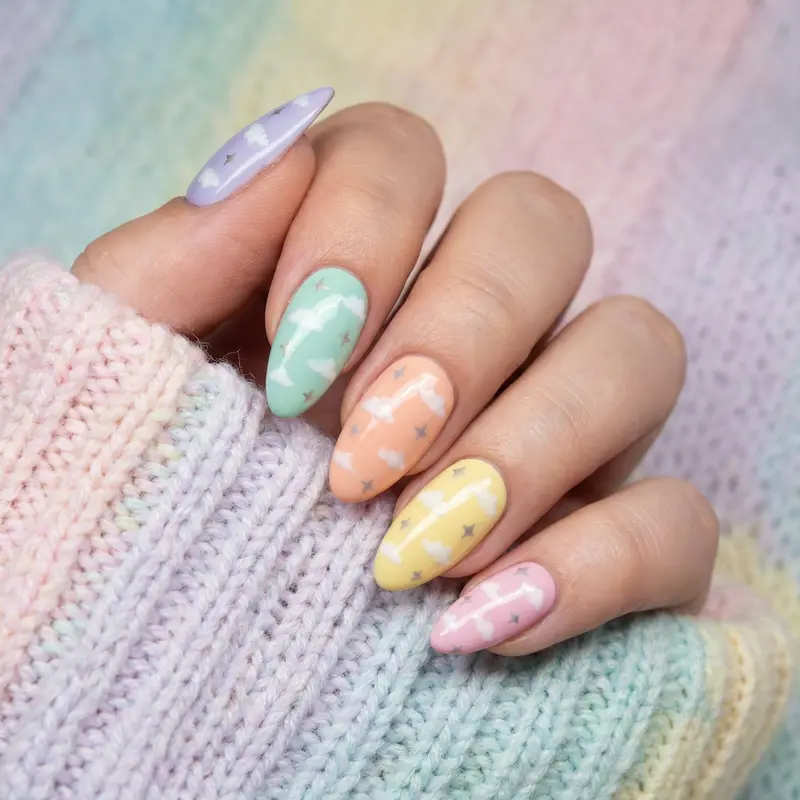 パステル レインボー