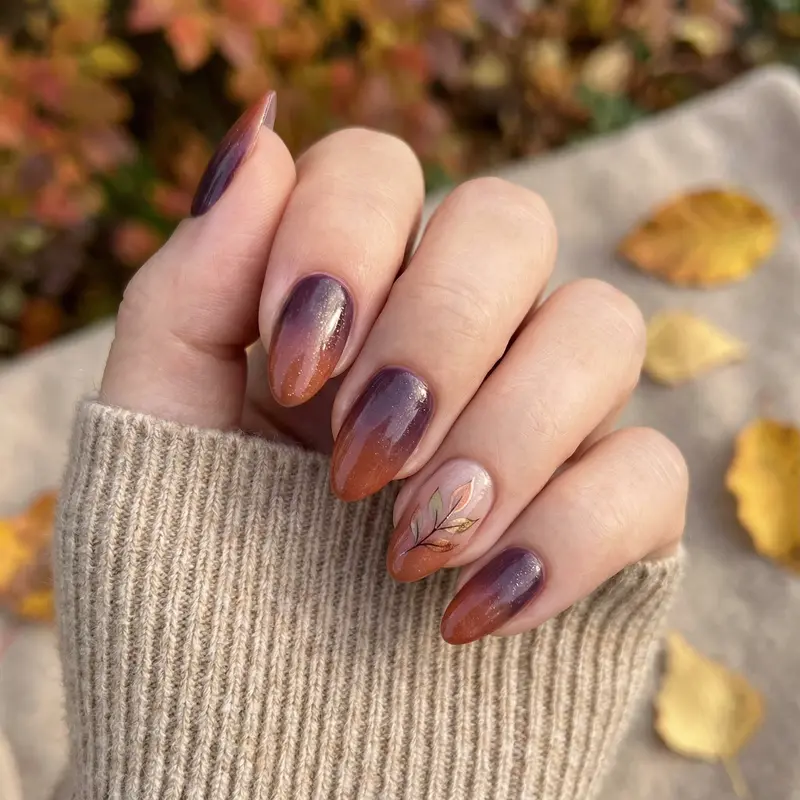 プラム グラデーション