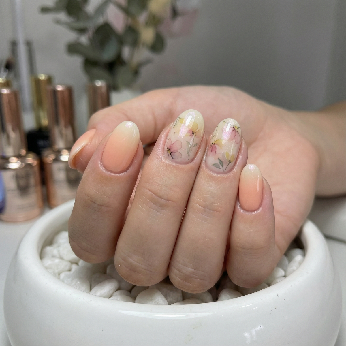 ピーチ ウォーターカラー