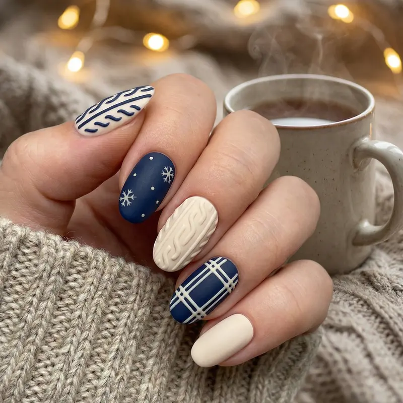 ケーブルニット コージー